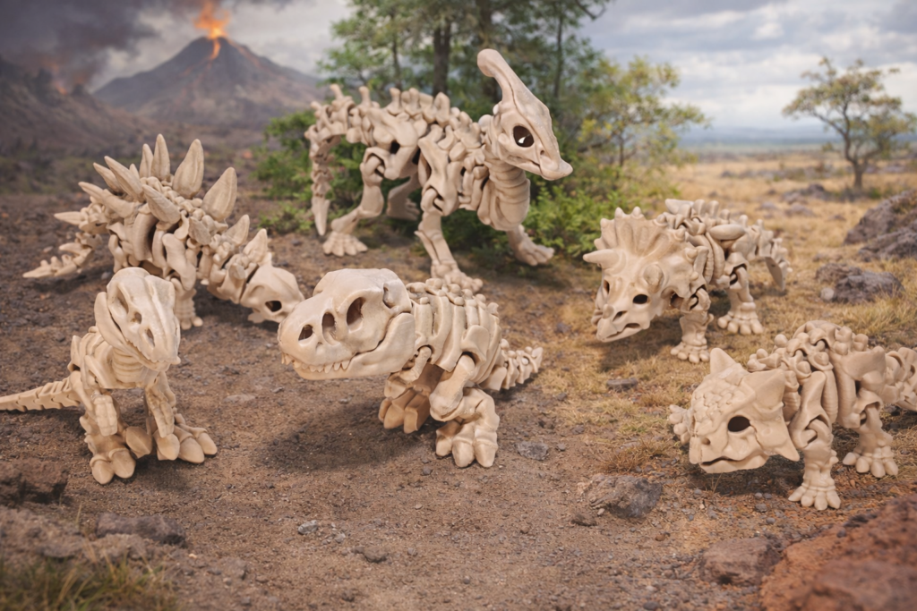 Mini Dinos Articulados
