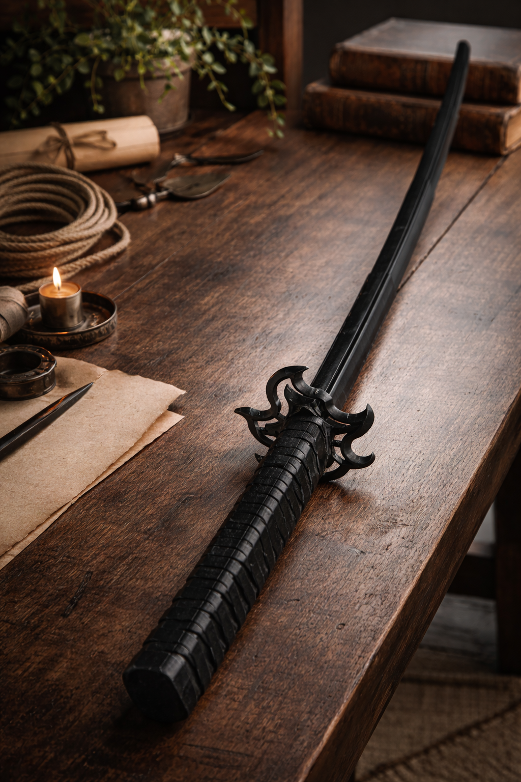 Espada Katana Retrátil Tanjiro – Demon Slayer - Imagem 2